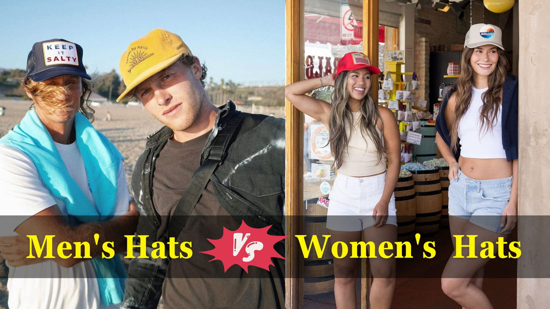 Difference Between Men and Women Hats