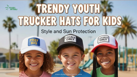 Trendy Youth Trucker Hats for Kids
