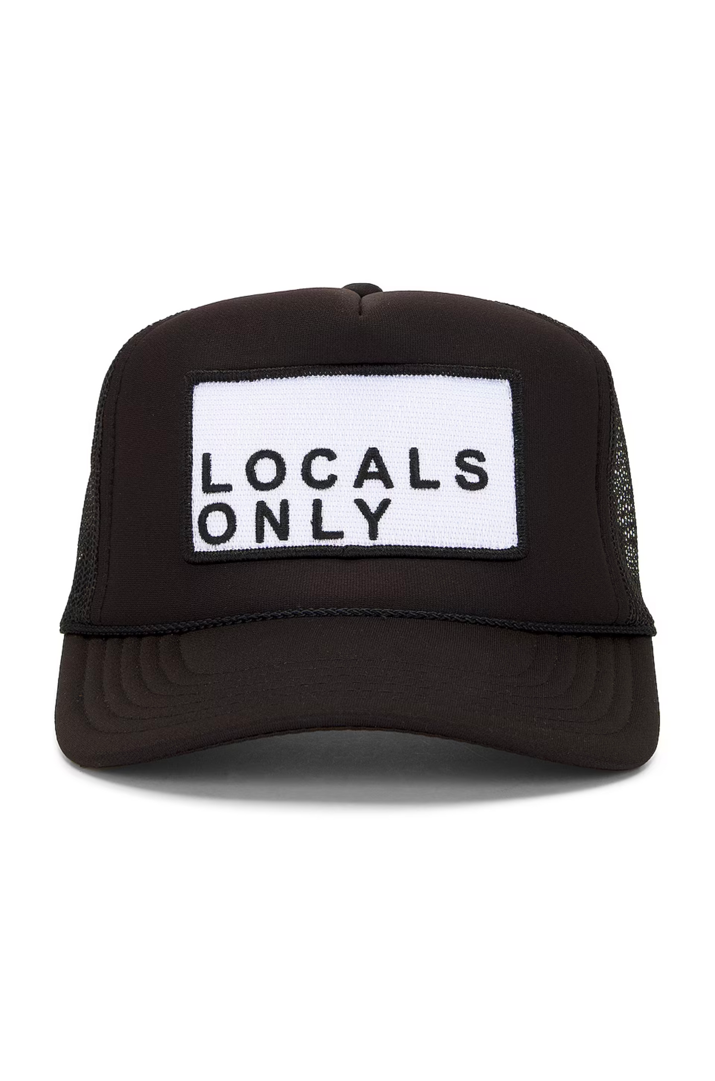Locals Only Trucker Hat in Black