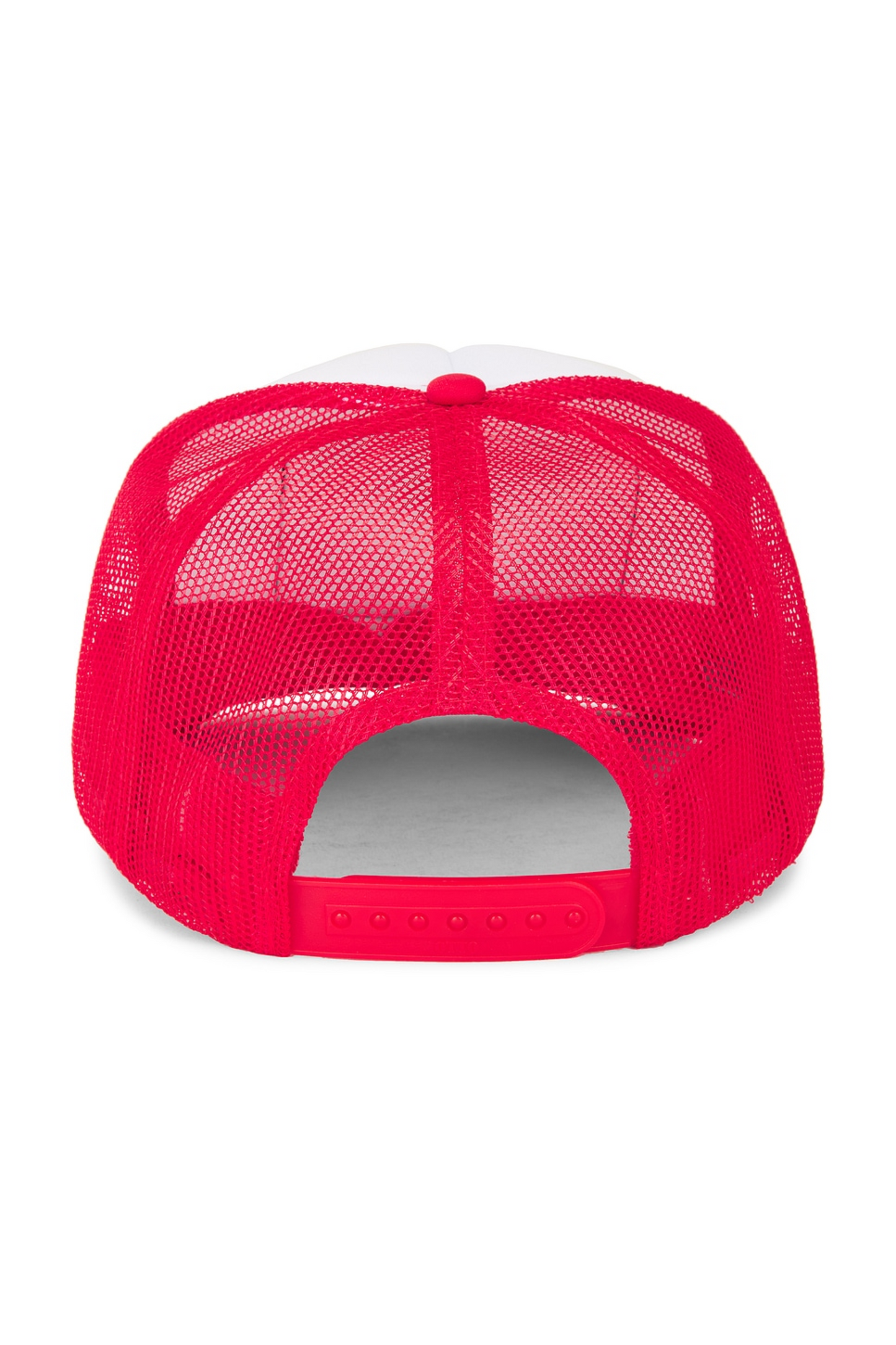 Sleigh all Day Trucker Hat in Red Split
