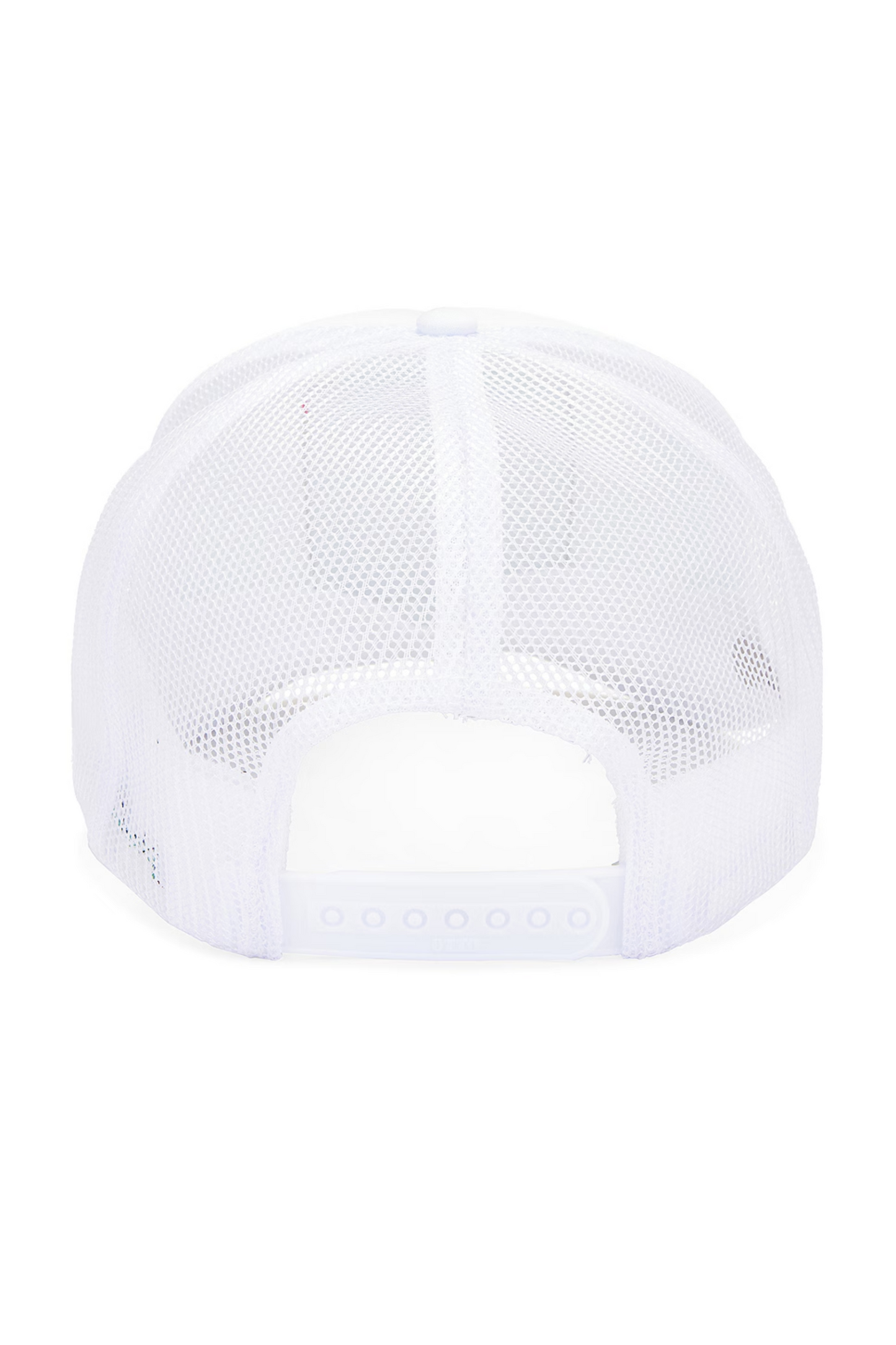 Vibes Trucker Hat in White