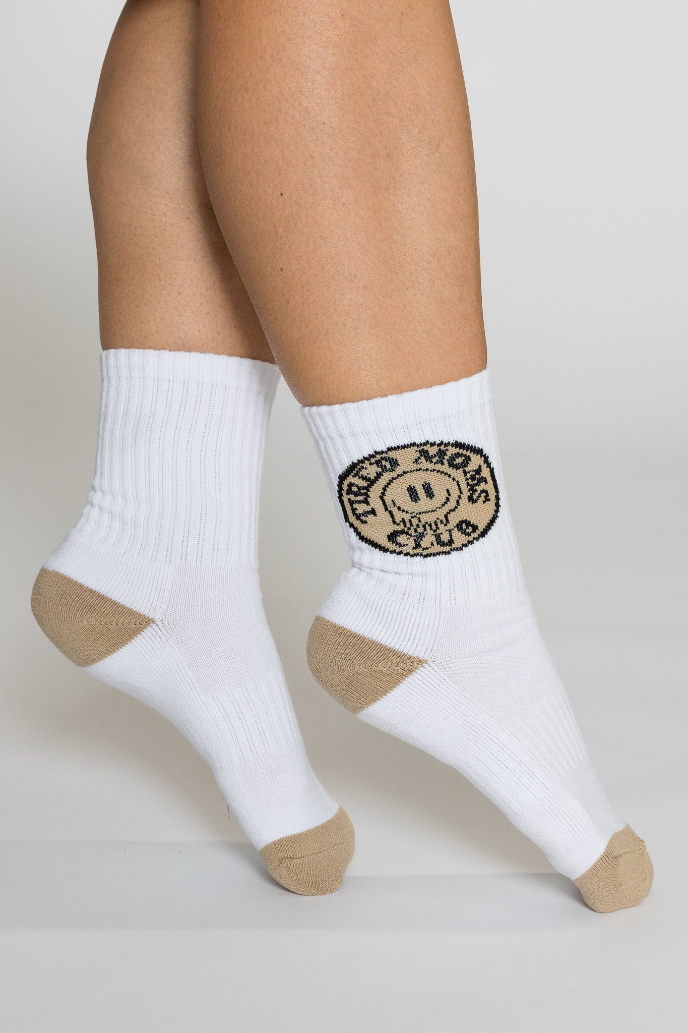 Tired Moms Club OG Crew Socks