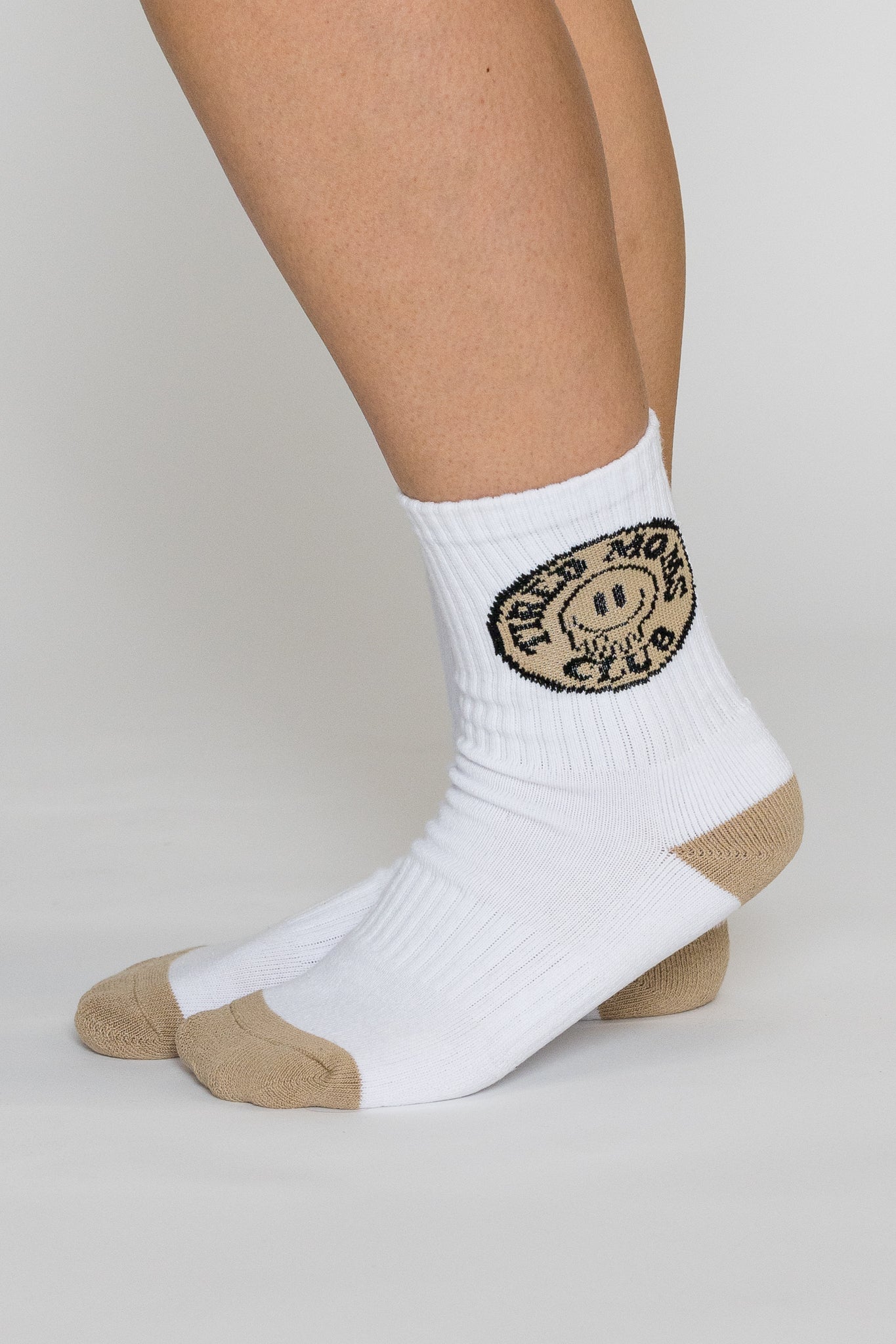 Tired Moms Club OG Crew Socks