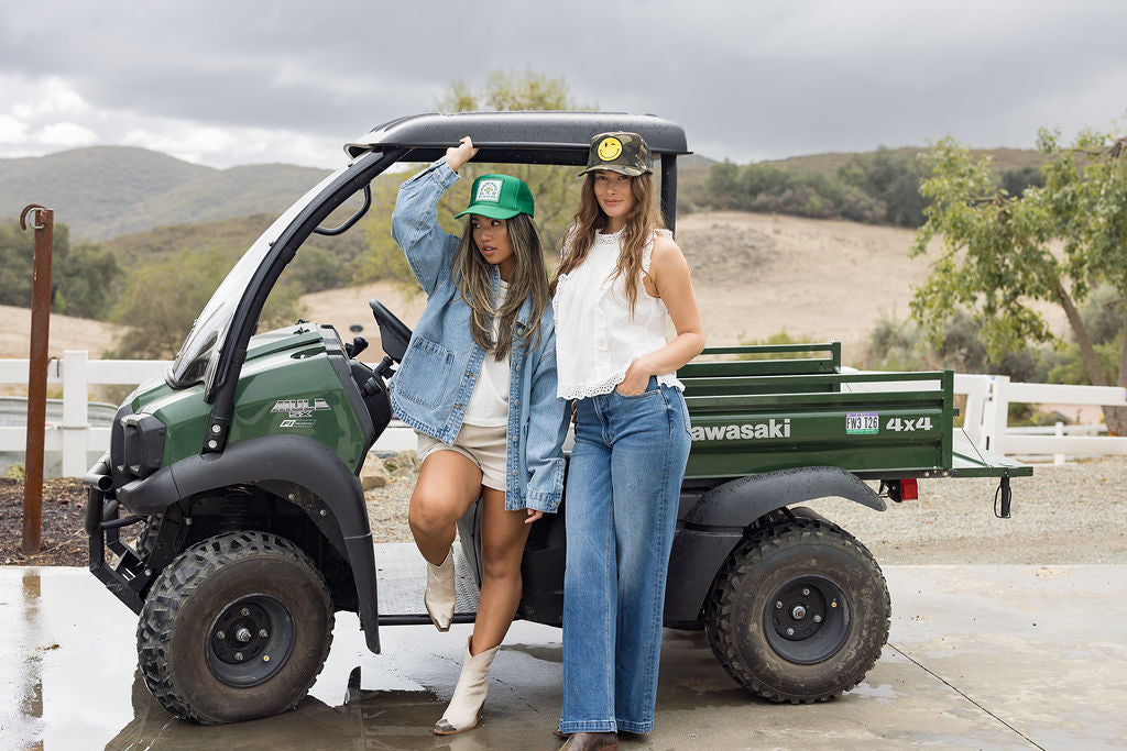 Winky Trucker Hat in Camo