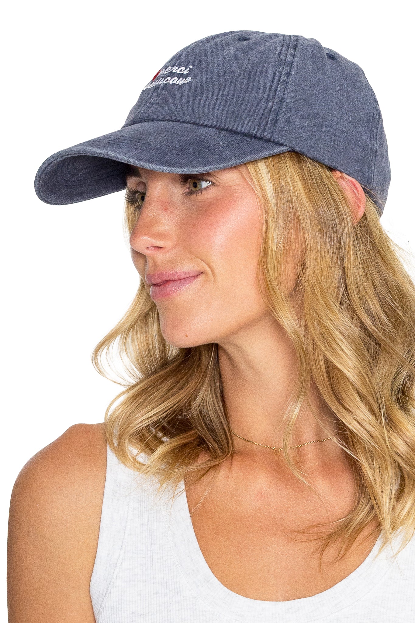 Merci Beaucoup Baseball Dad Cap