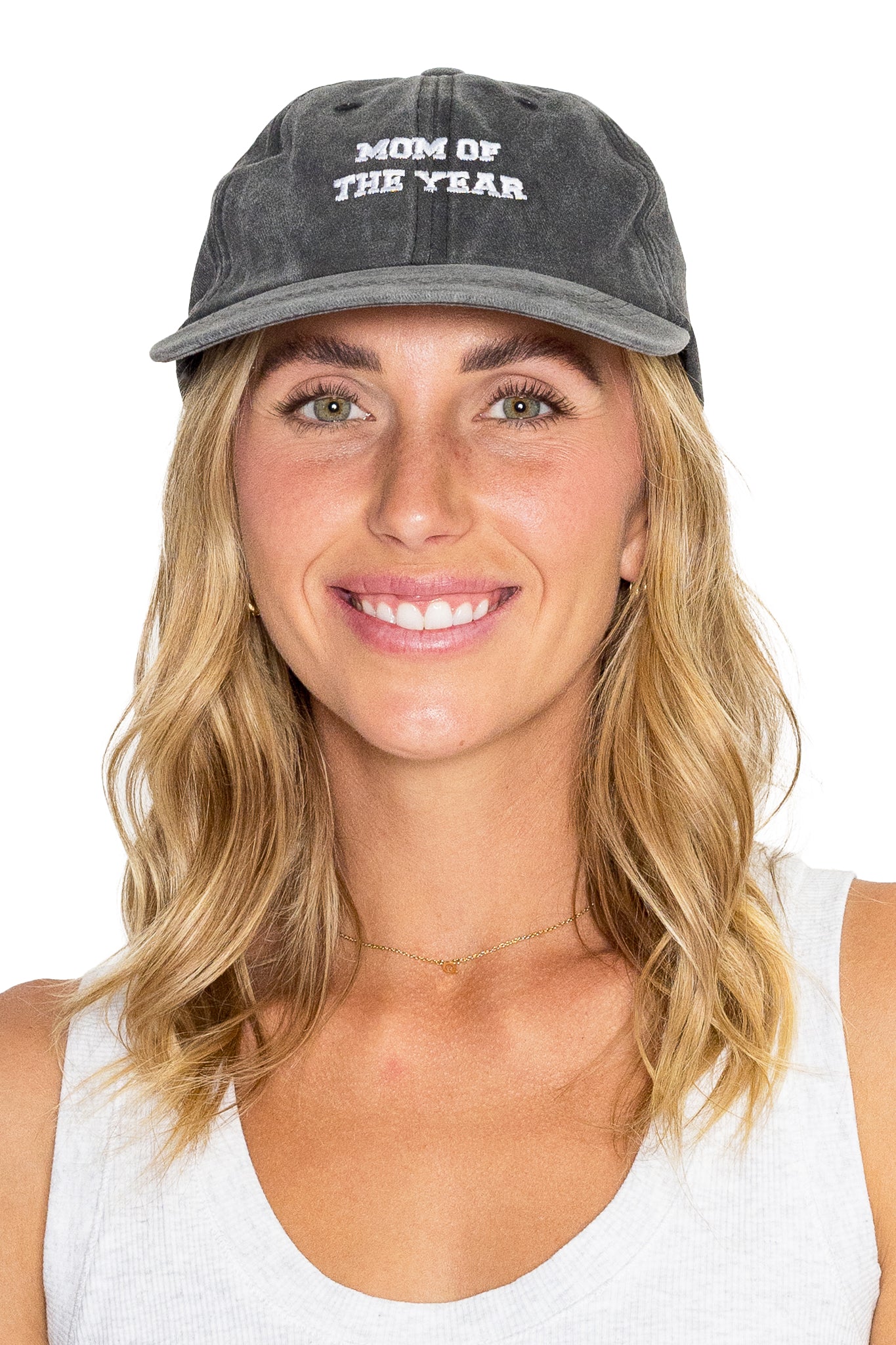 Mom Of The Year Baseball Dad Cap