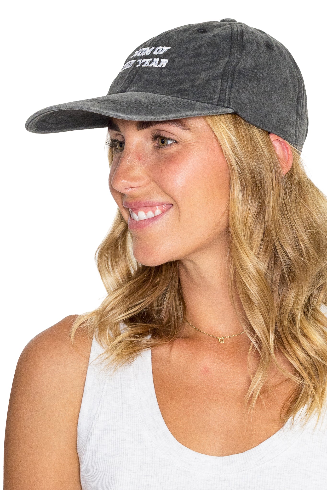 Mom Of The Year Baseball Dad Cap