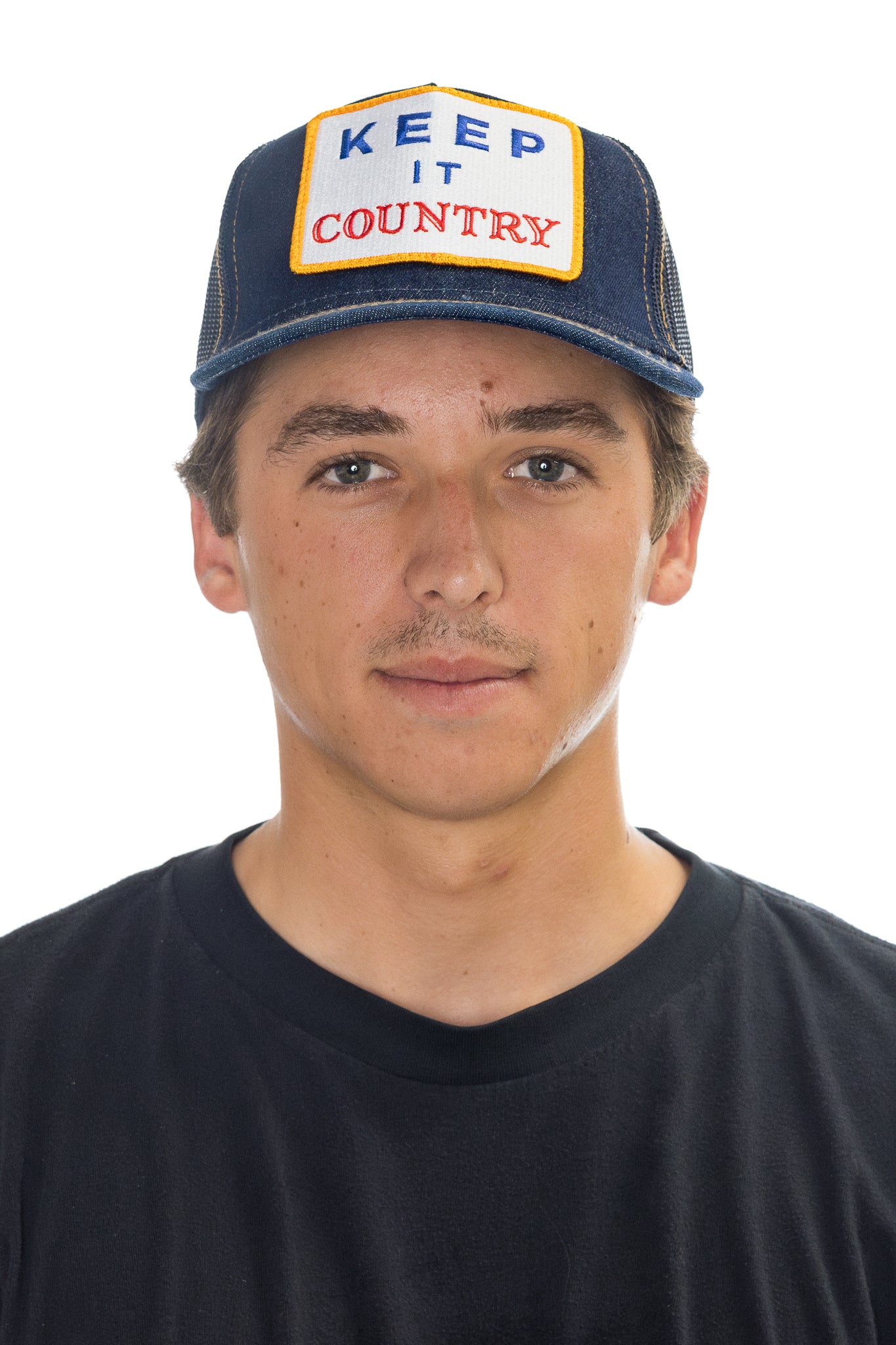 Trucker Hat in Denim