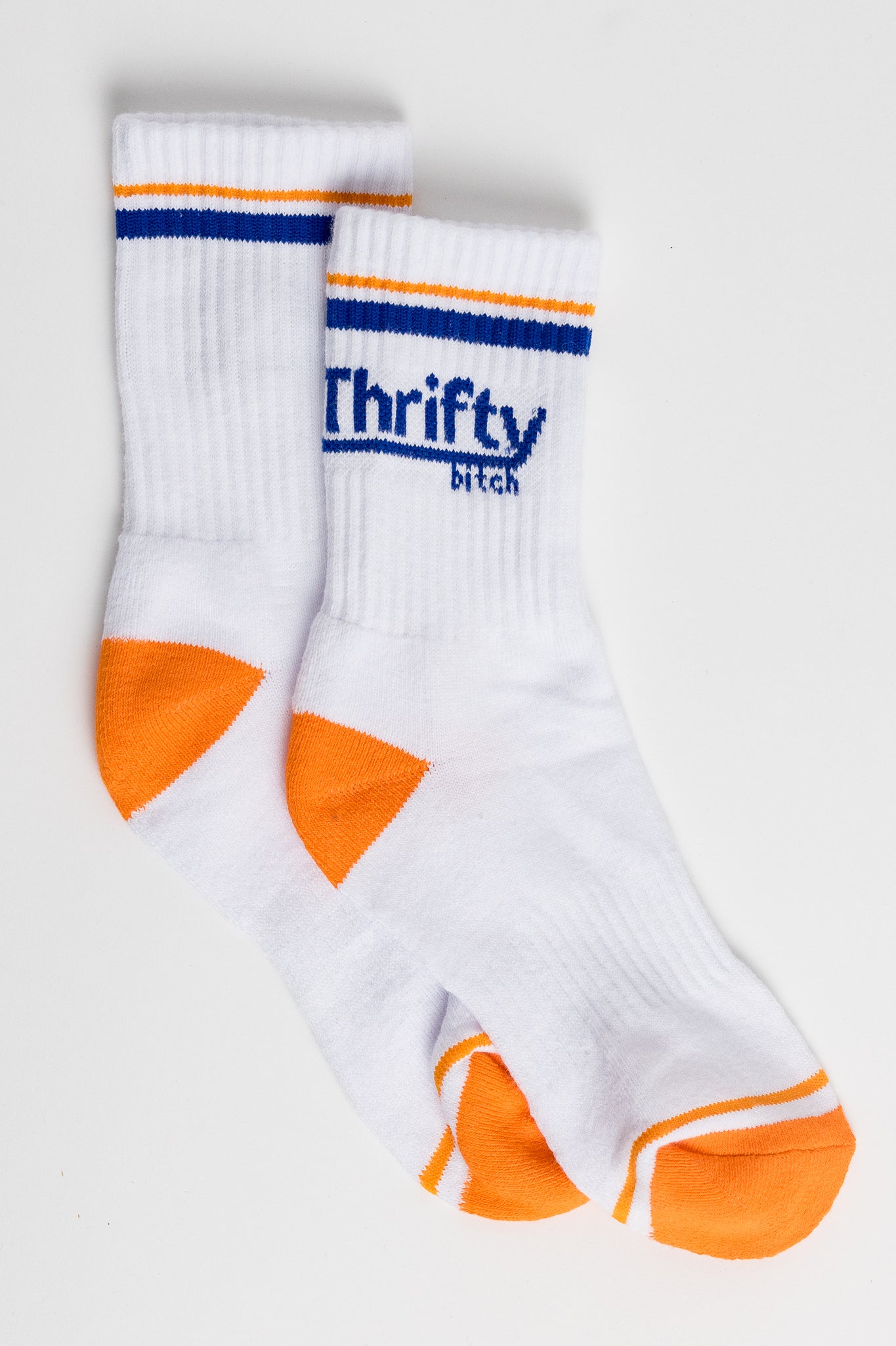 Thrifty Bitch Crew Socks