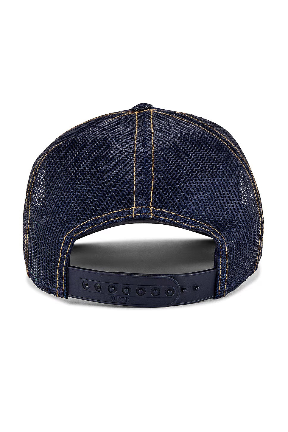 Work In Progress Trucker Hat in Denim