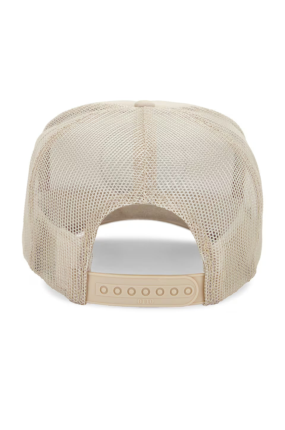 Merry & Bright Stars Trucker Hat in Tan