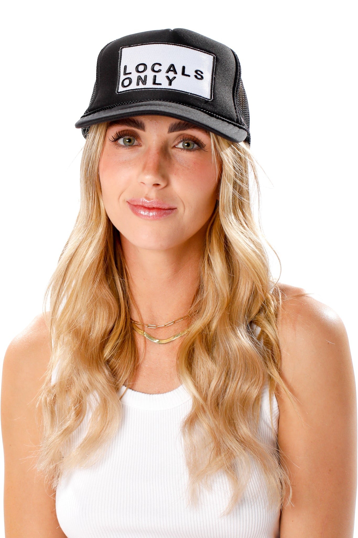 Trucker Hat in Black