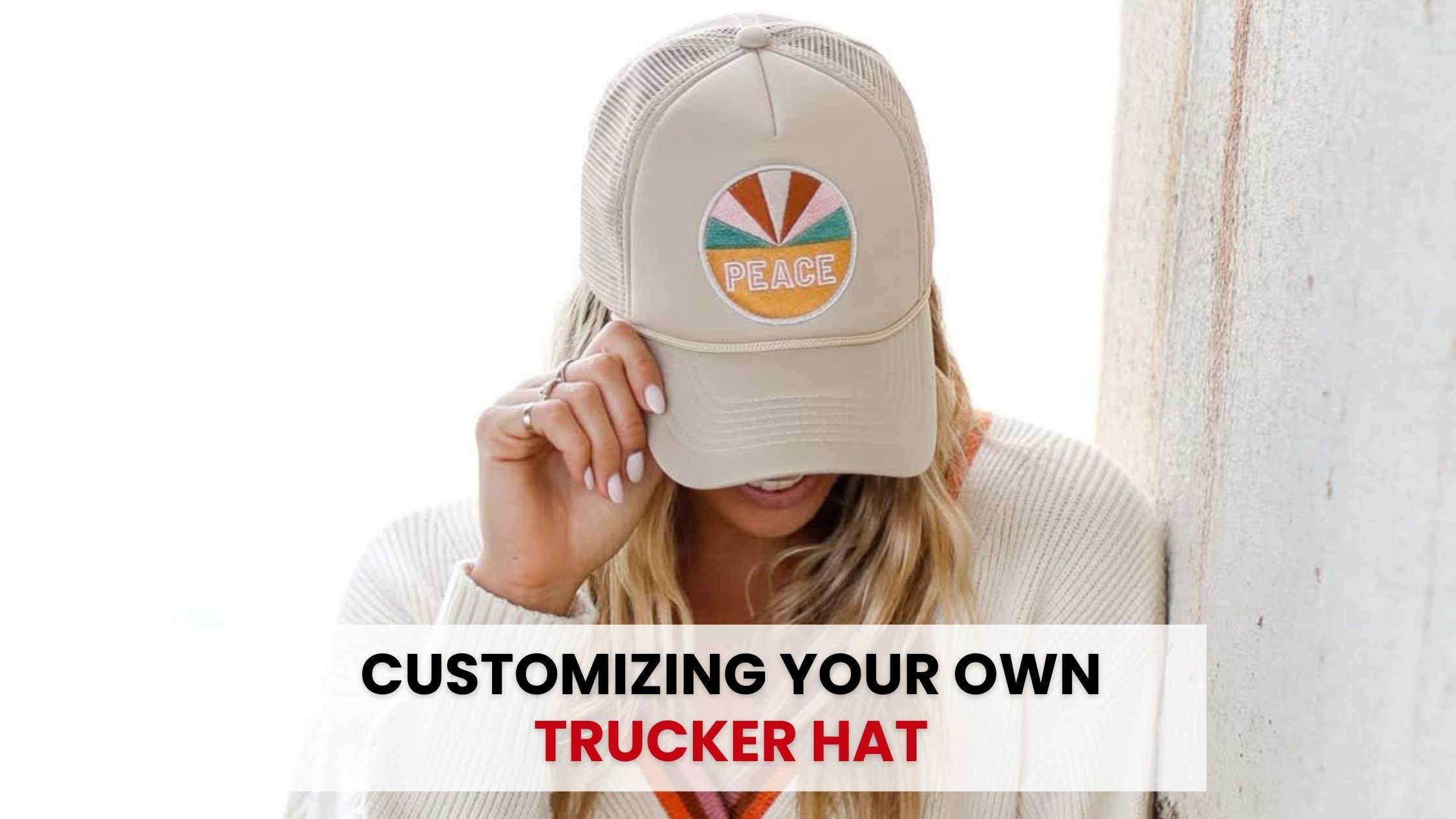 Design own trucker hat online