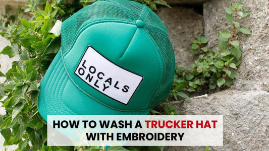 How To Wash A Trucker Hat With Embroidery