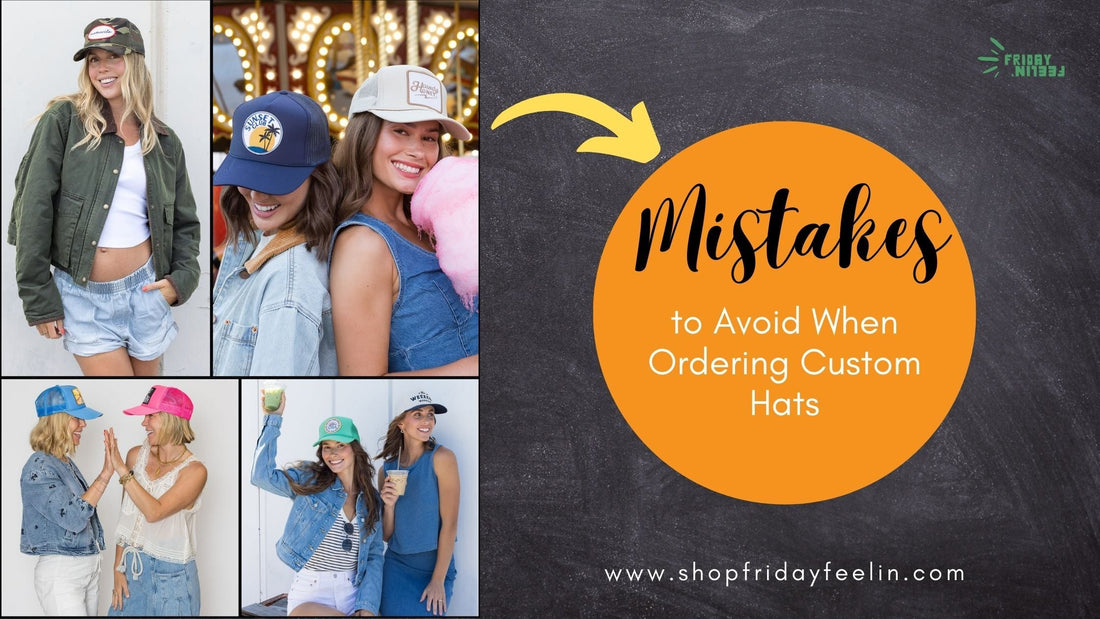 Mistakes to Avoid When Ordering Custom Hats