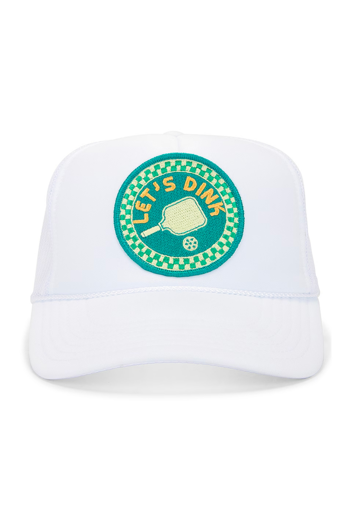 Pickle Ball Hat - White