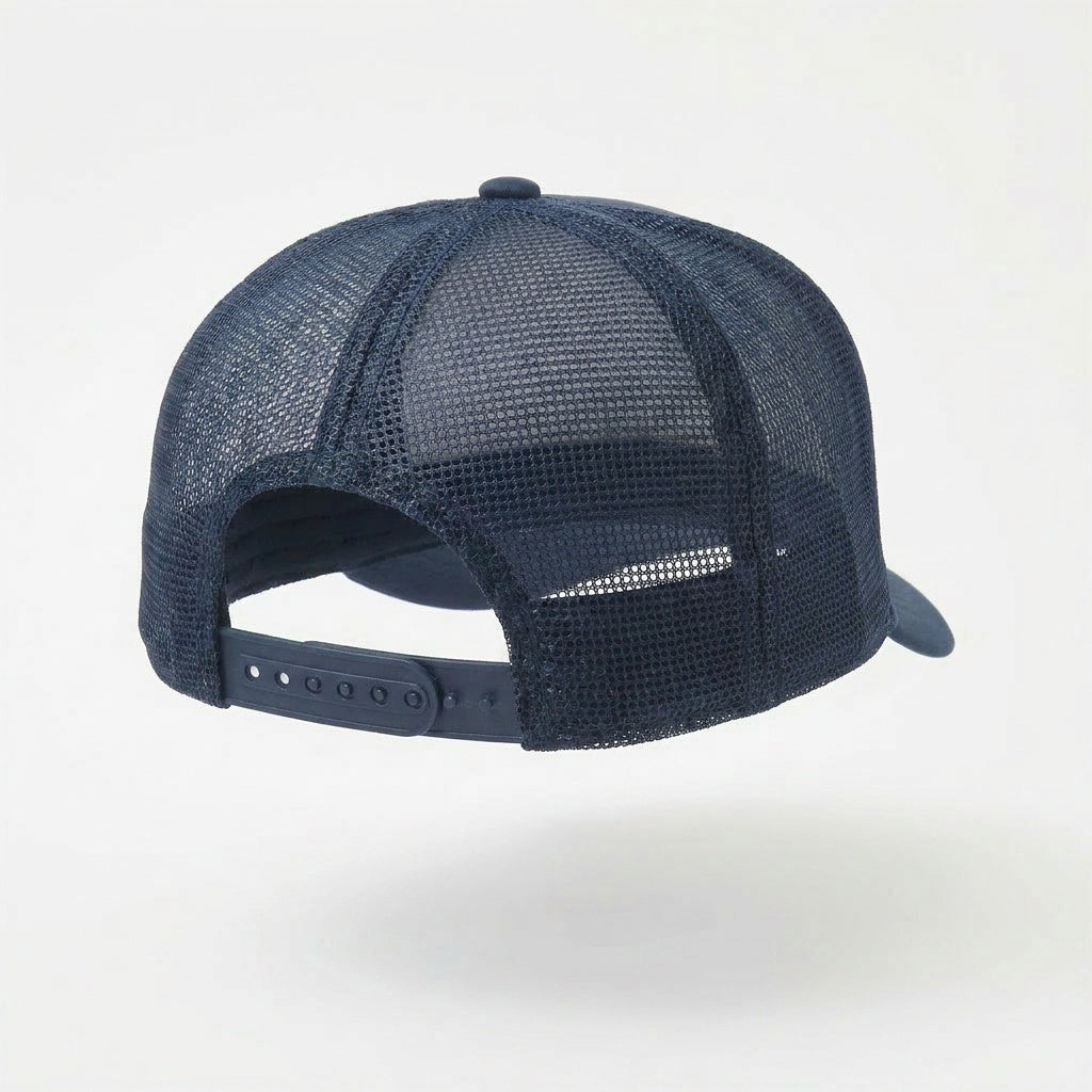 Youth Surf California Trucker Hat in Navy Pink
