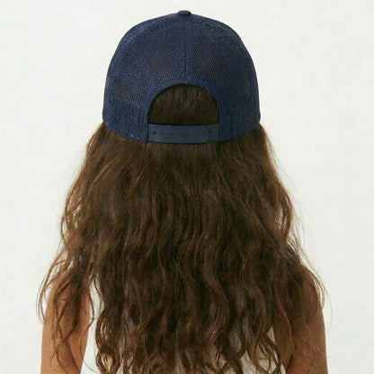 Youth Surf California Trucker Hat in Navy Pink