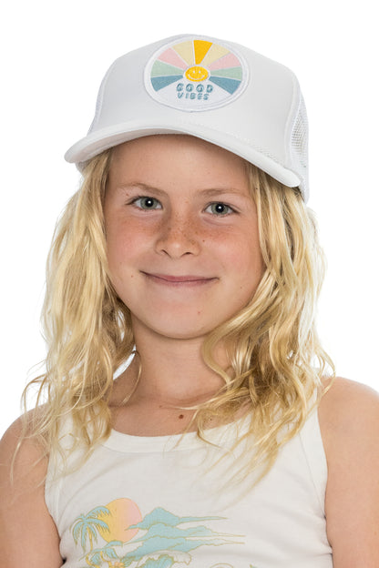 Trucker Hat Youth White