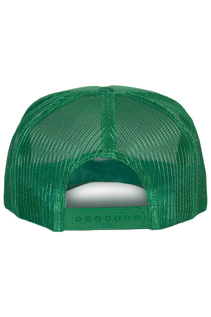 I Love California Trucker Hat Green