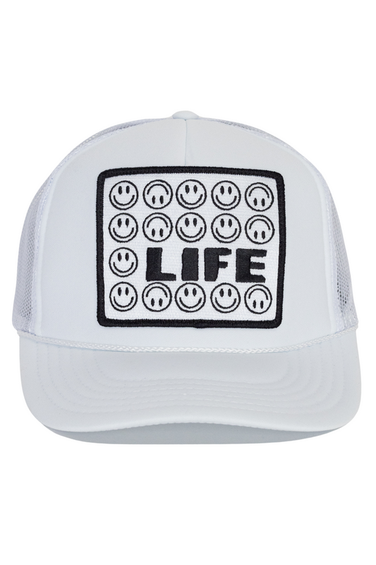 Life Trucker Hat in White