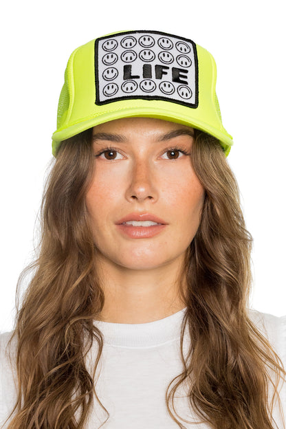 Trucker Hat in Neon