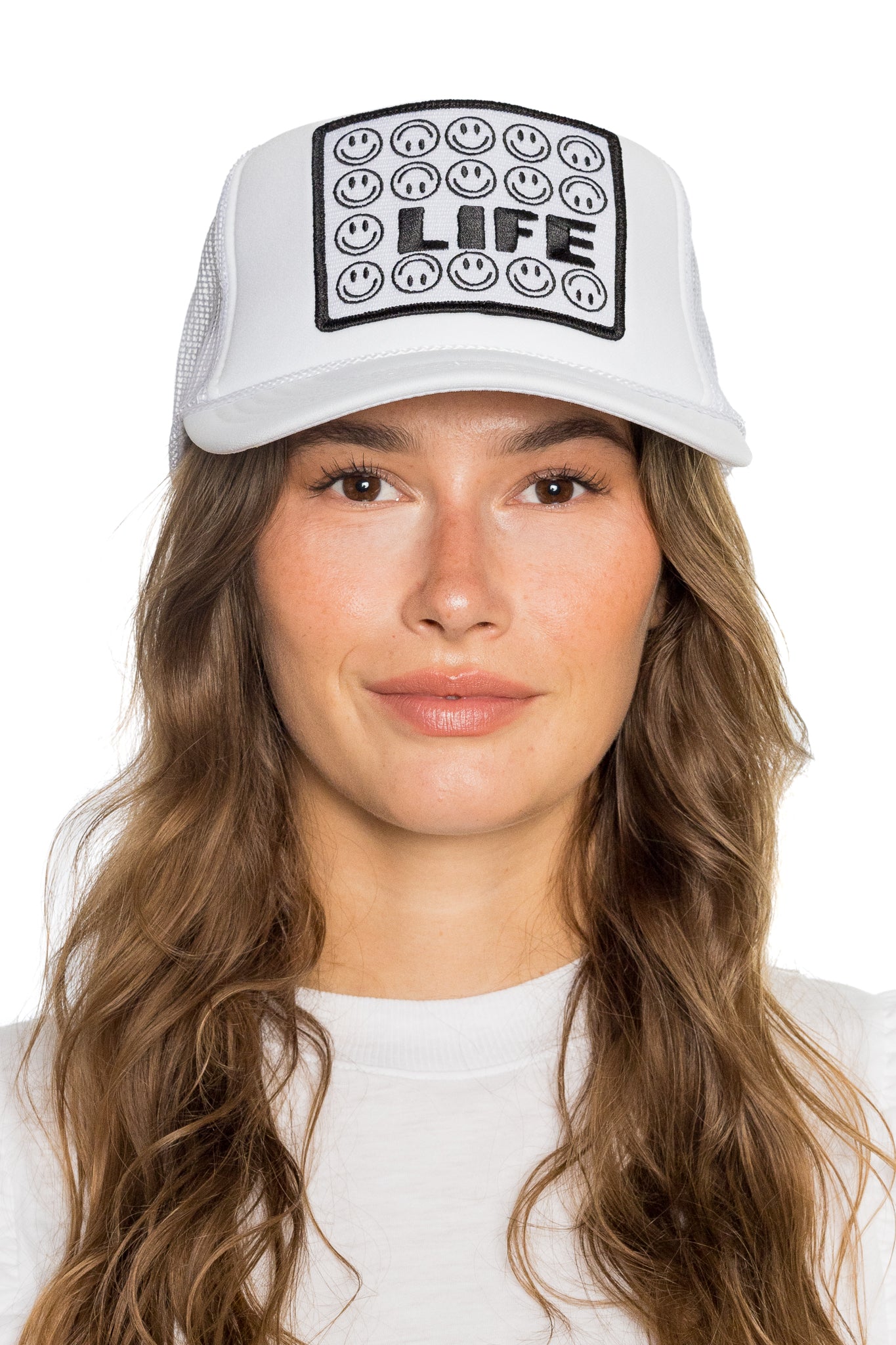 Trucker Hat in White