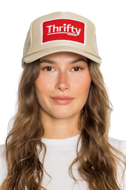 Trucker Hat in Tan