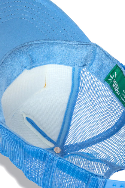 Sunset Sunrise Trucker Hat in Blue