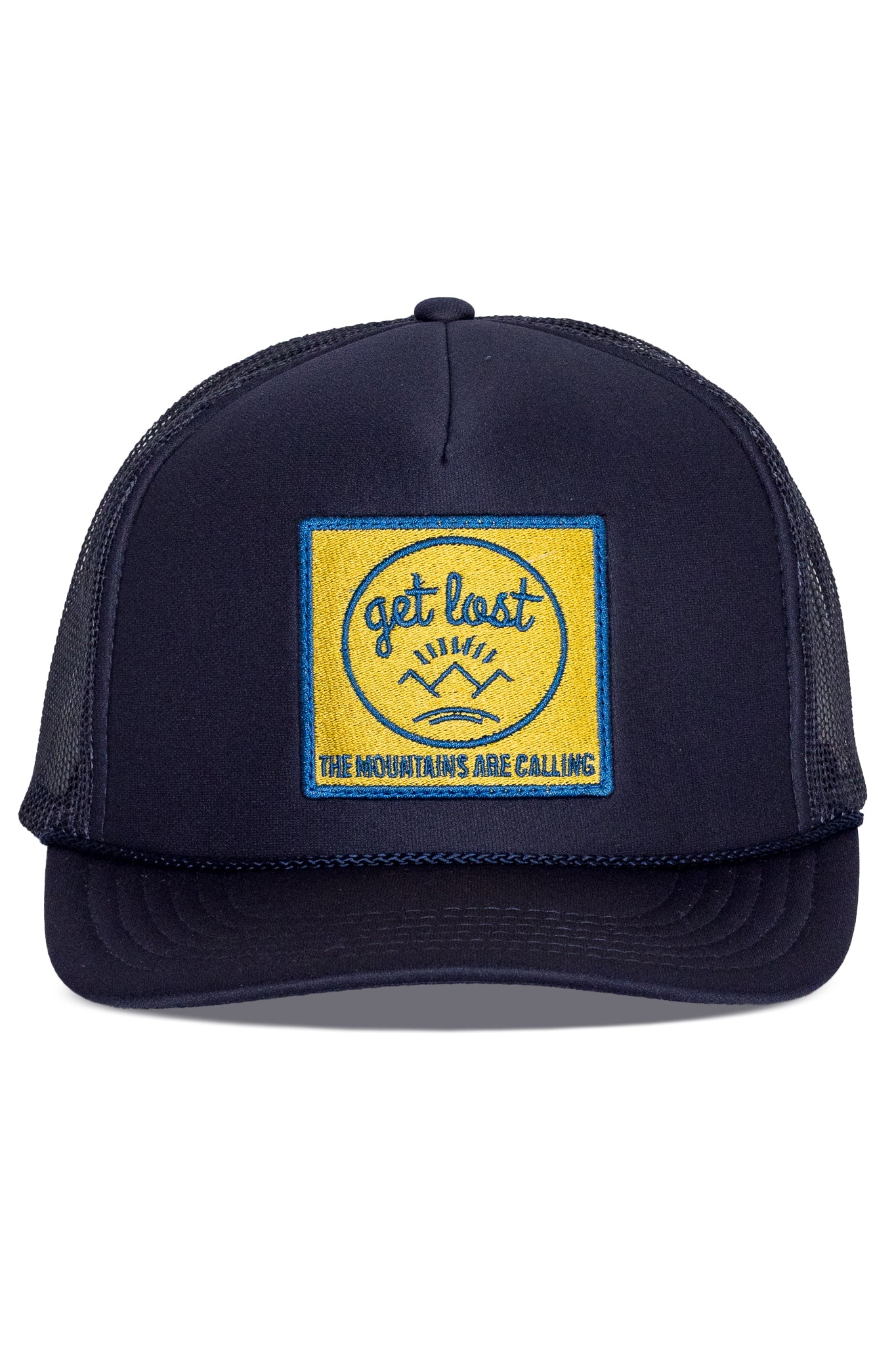 Get Lost Trucker Hat in Navy