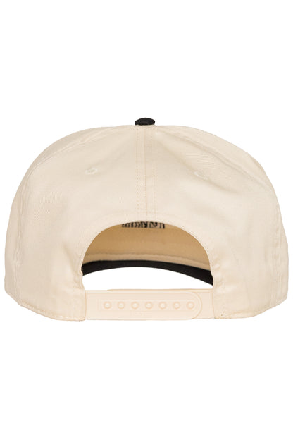 Slow Mornings Vintage Snapback in Black Natural