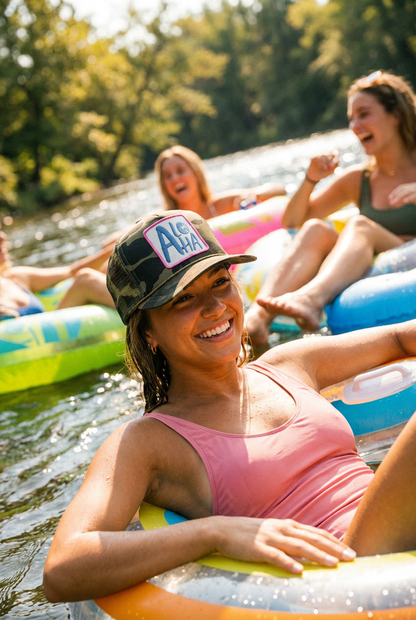 Aloha Trucker Hat In Camo