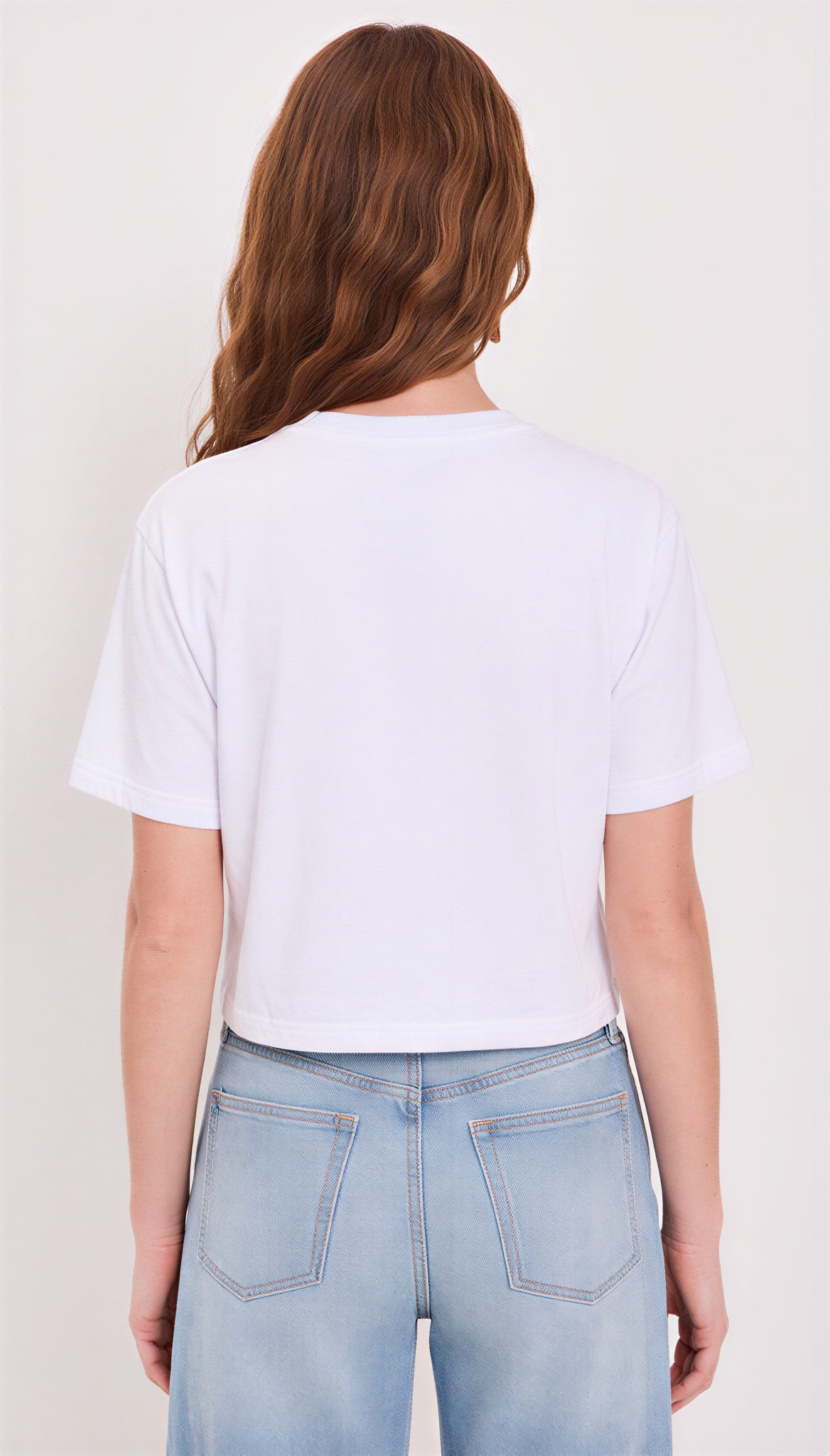 Coastal Crop Tee in White
