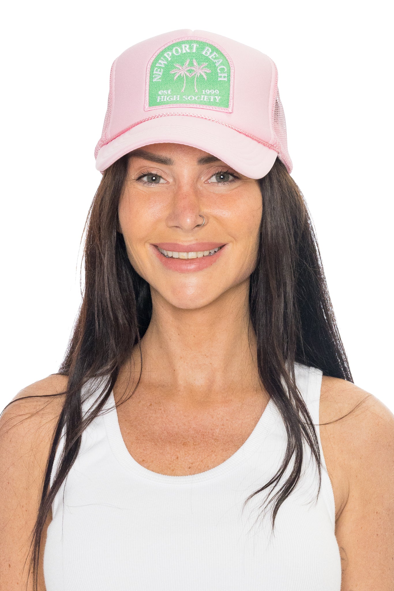 Trucker Hat in Pink