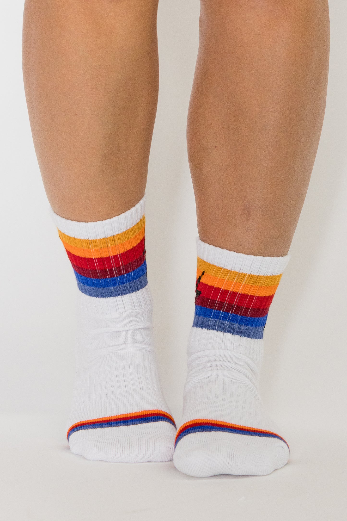 Electric Rainbow Socks