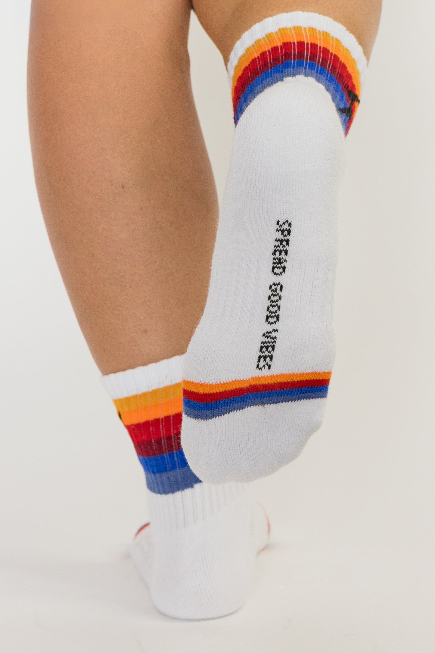 Electric Rainbow Socks