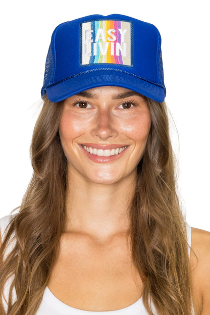 Easy Livin' Tucker Hat in Royal Blue