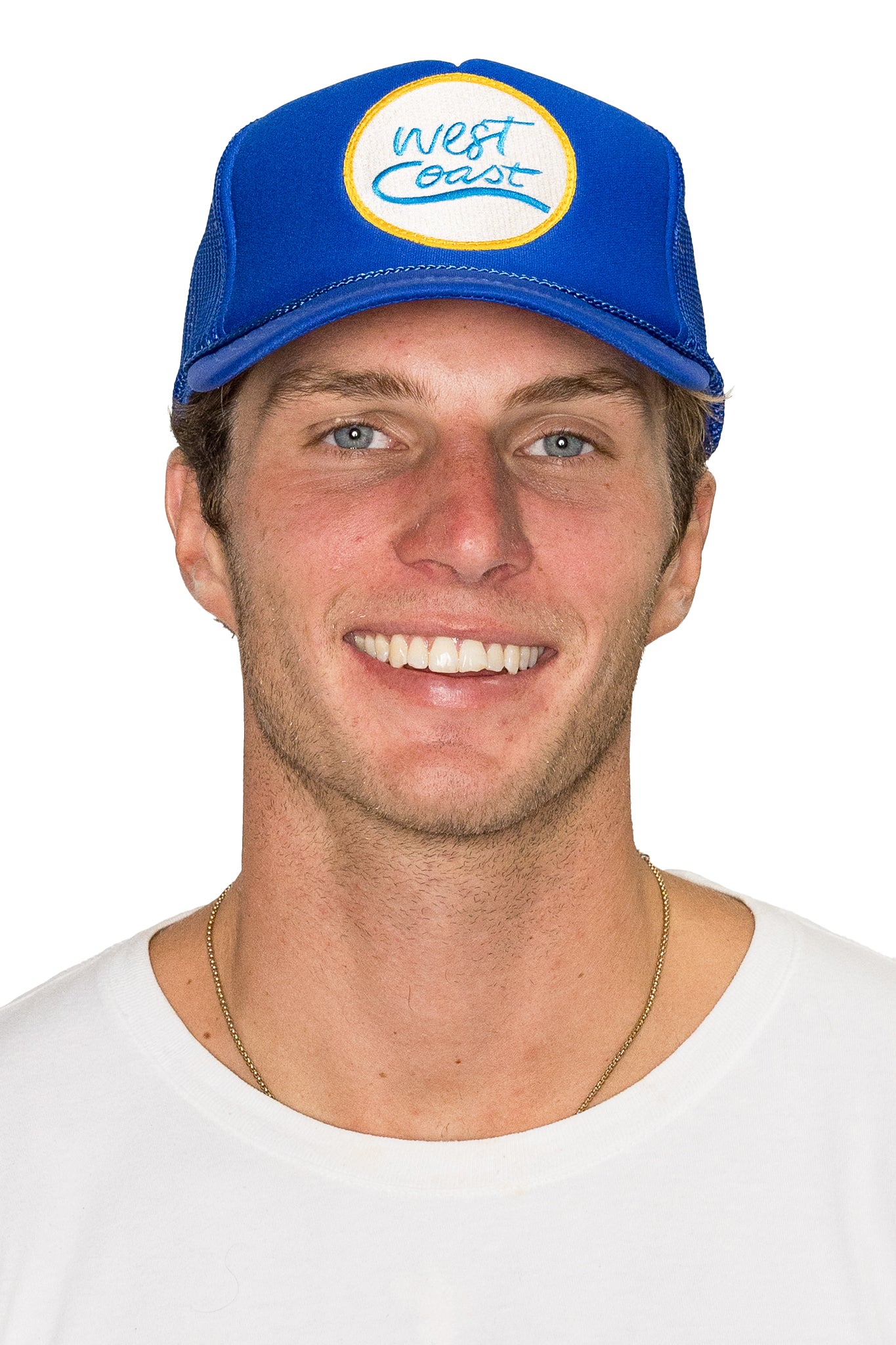 West Coast Trucker Hat in Royal Blue