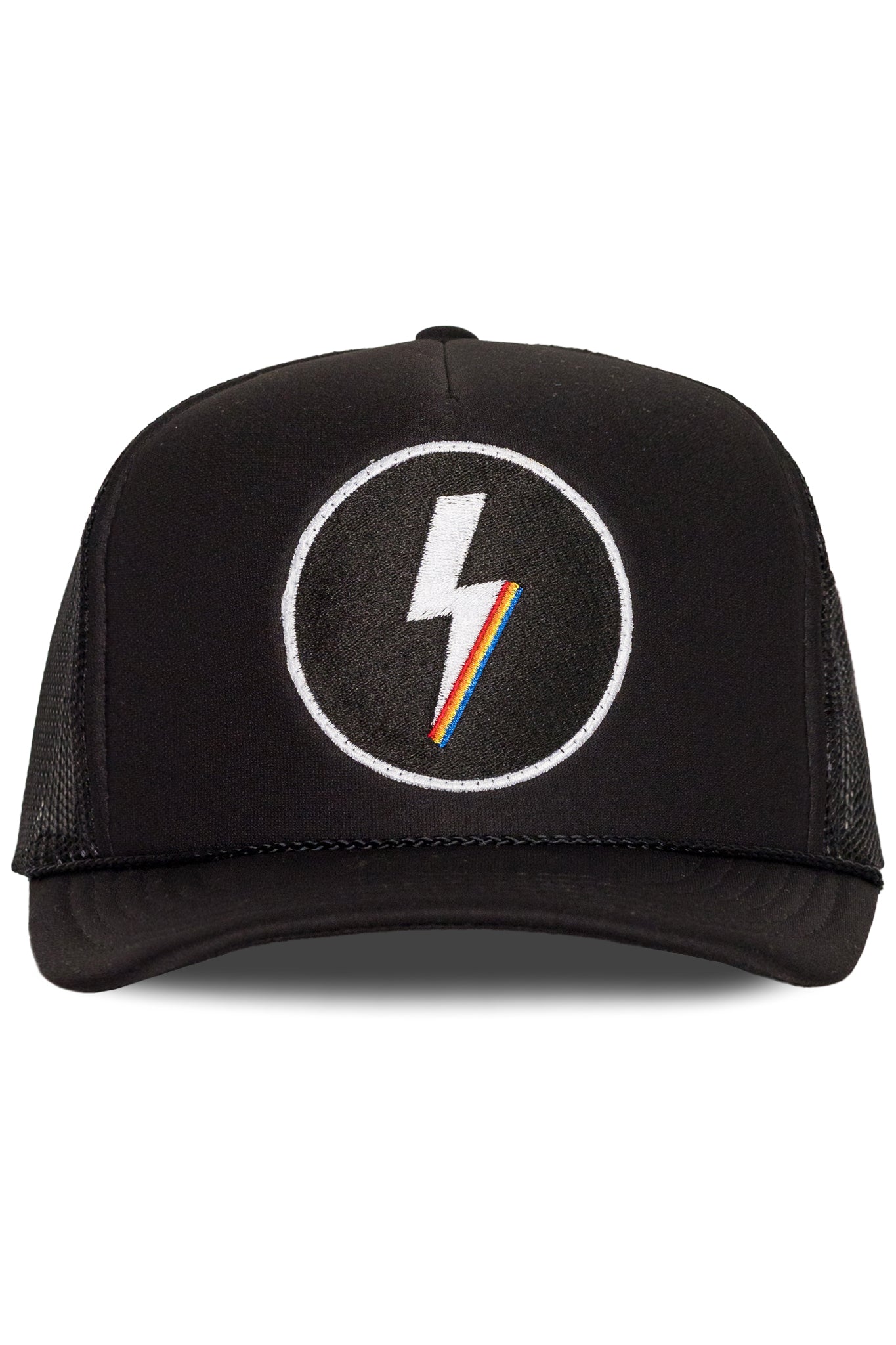 Electric Trucker Hat in Black
