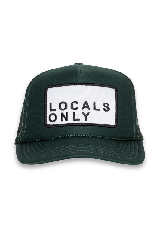 Locals Only Hat - Emerald