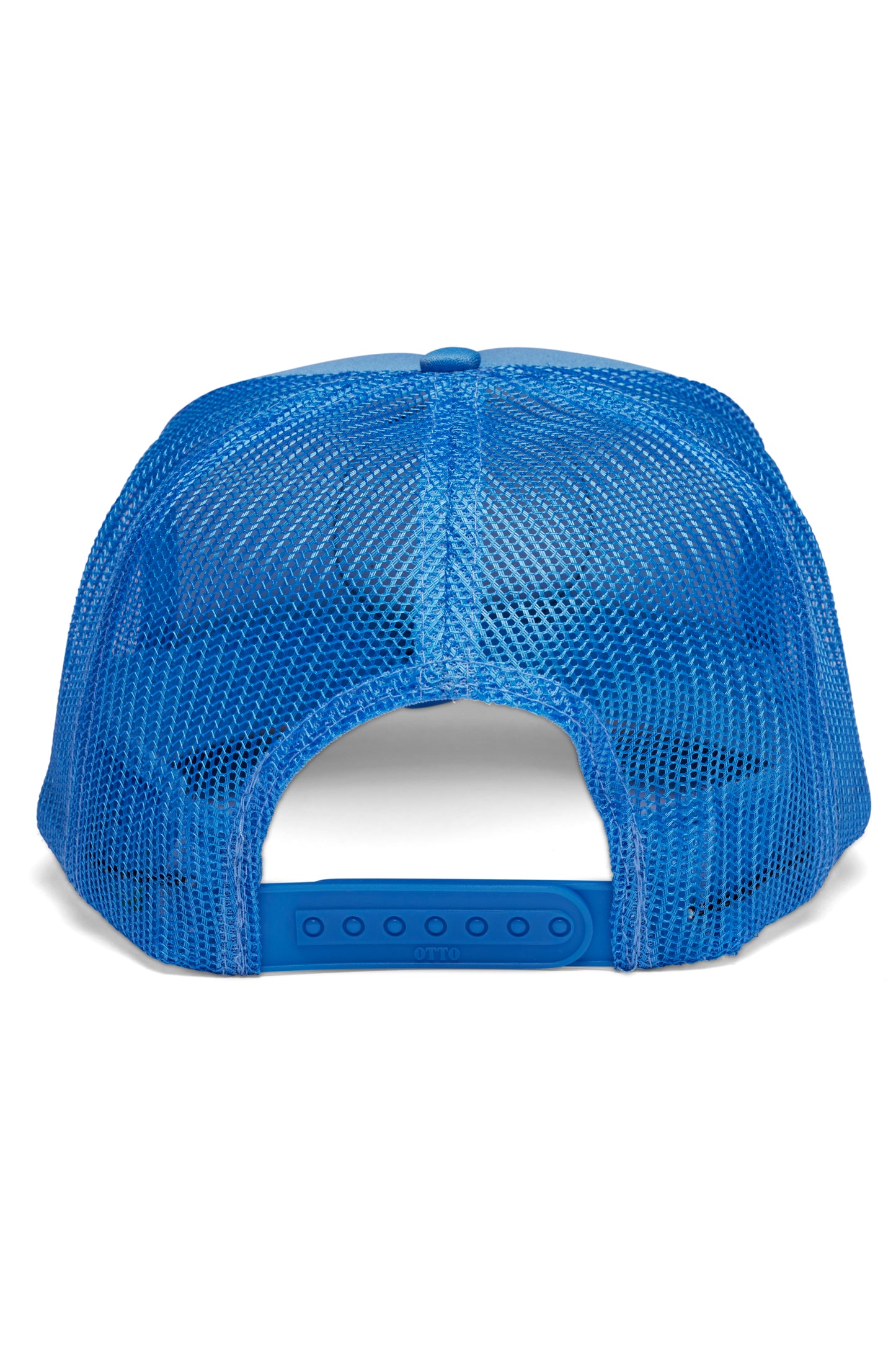 Unisex trucker hat featuring a versatile design with breathable mesh panels and adjustable snapback closure