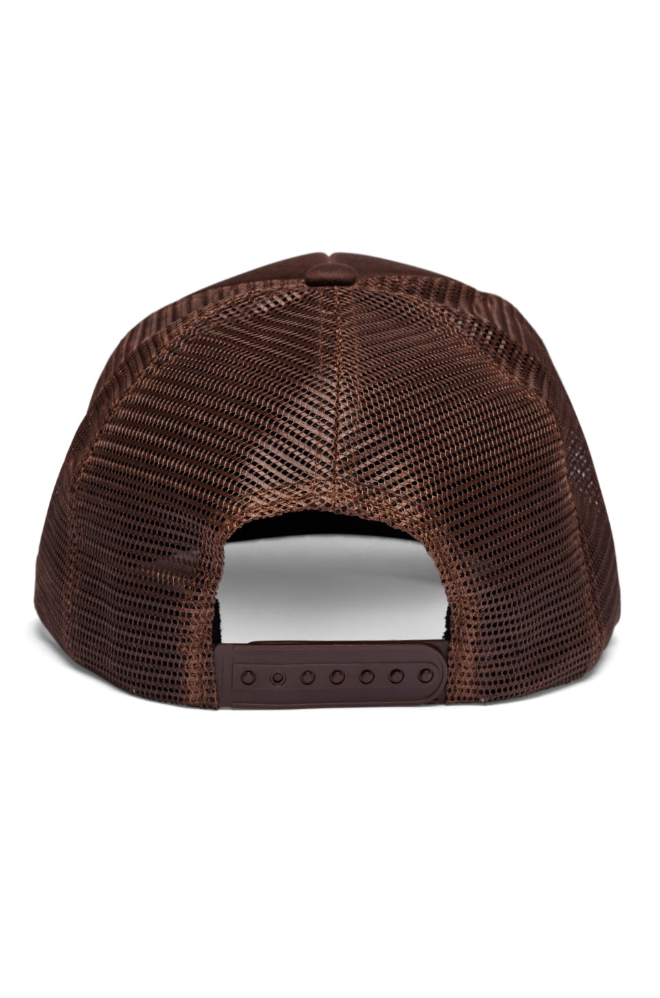 Unisex trucker hat featuring a versatile design with breathable mesh panels and adjustable snapback closure