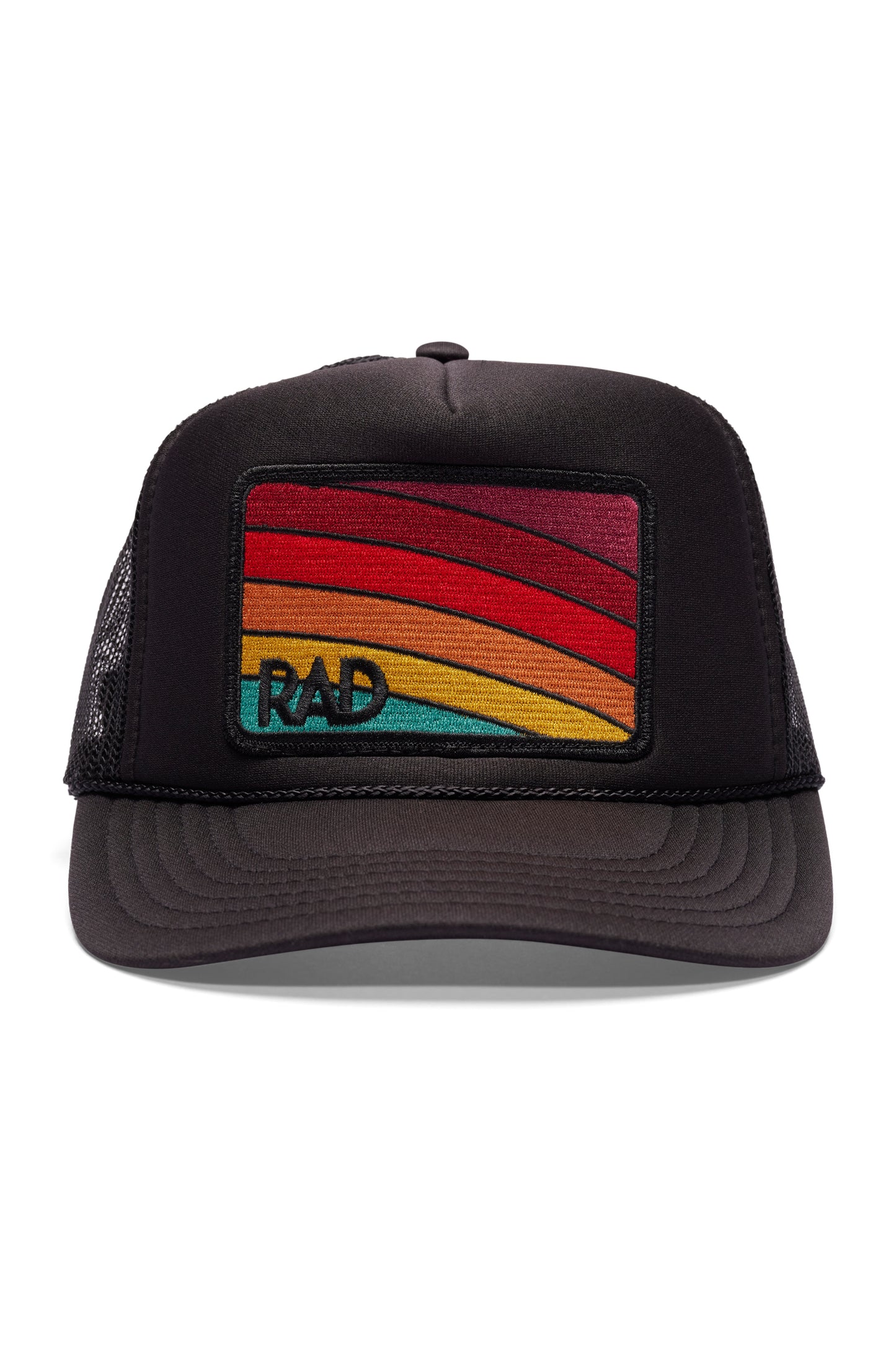 Rad Trucker Hat in Black