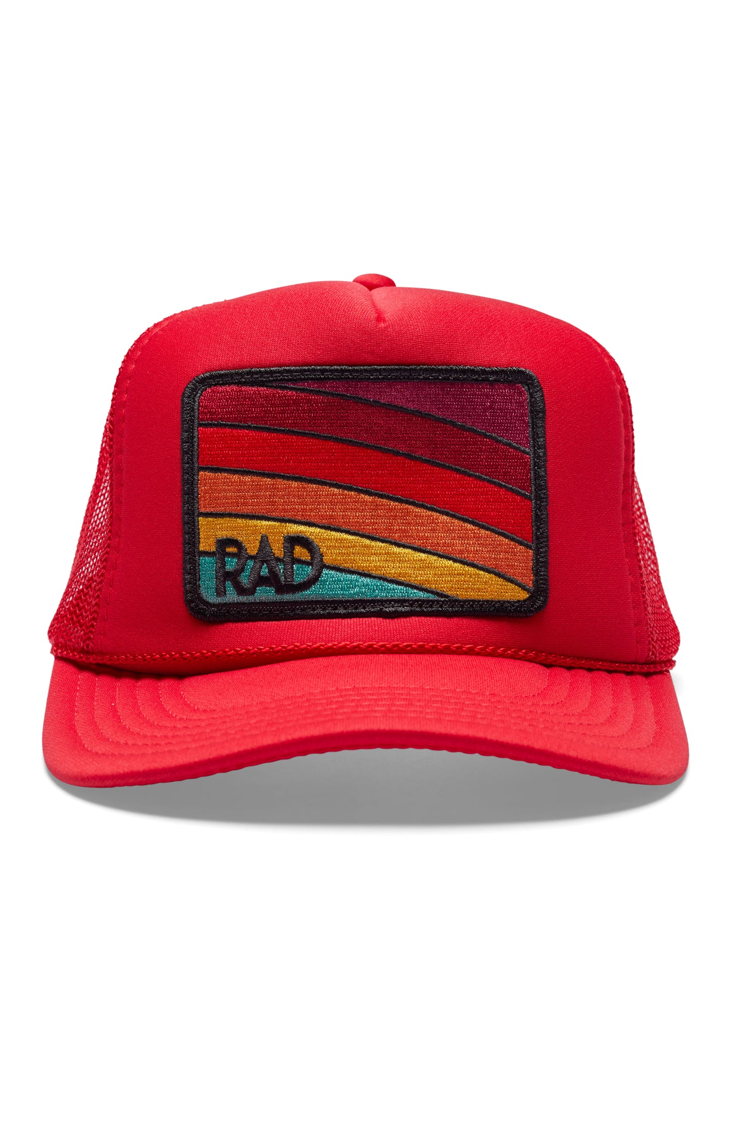 Rad Trucker Hat in Red