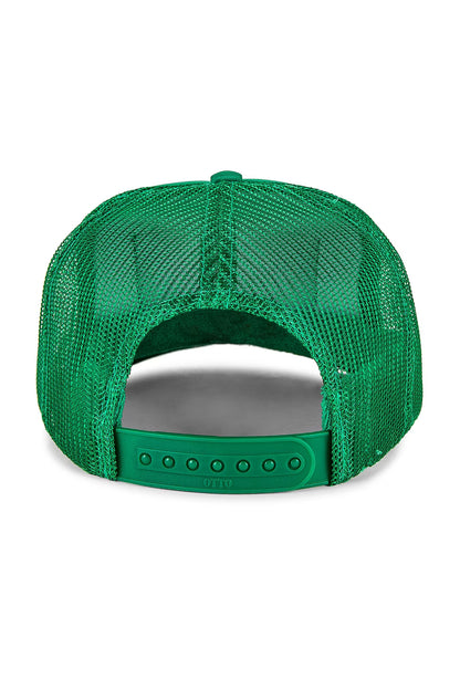 Support Day Drinking Trucker Hat in Green