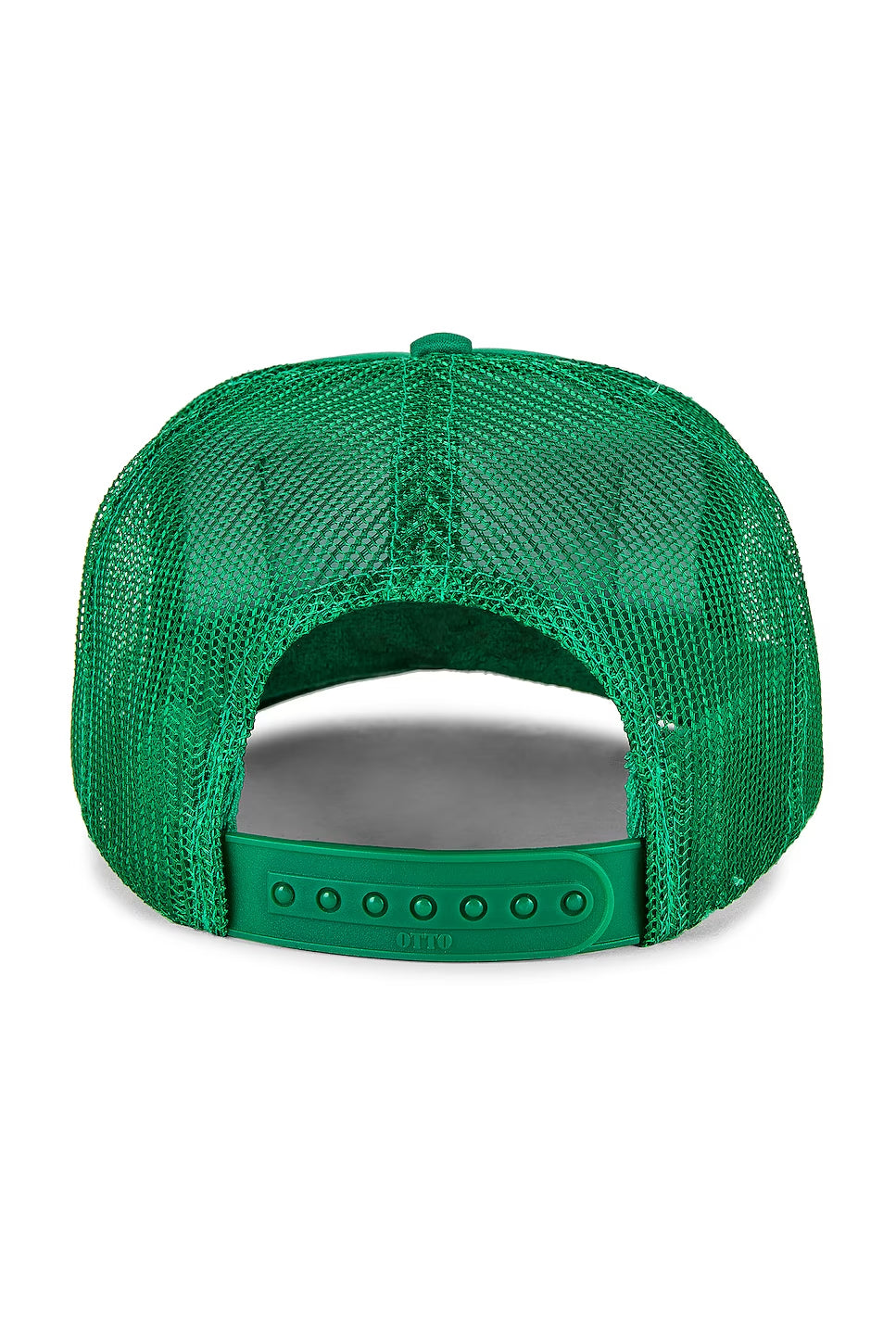 Locals Only Script Trucker Hat in Green