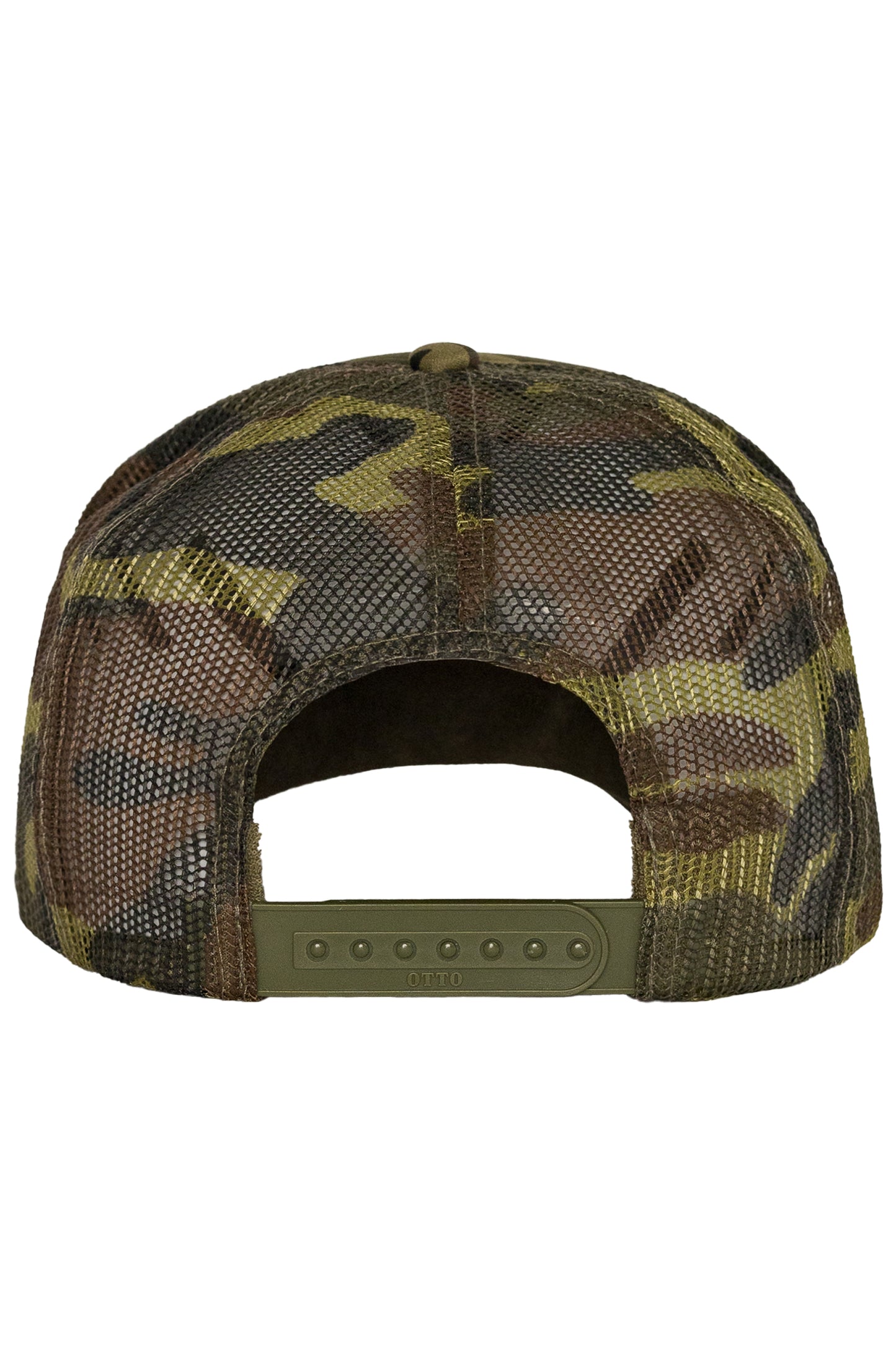 Chill Out Trucker Hat in Camo