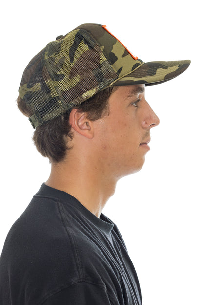 Support Day Drinking Trucker Hat in Camo