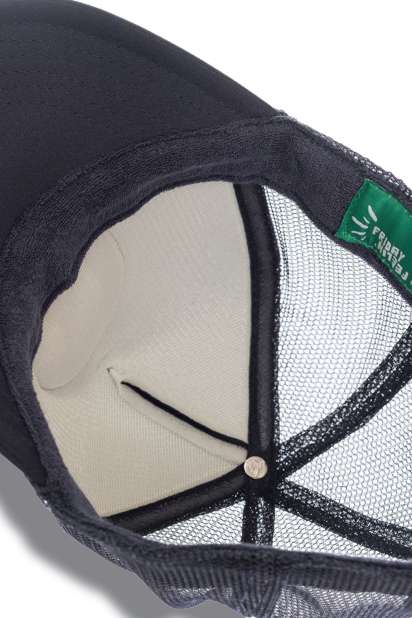 All Is Well Trucker Hat in Black