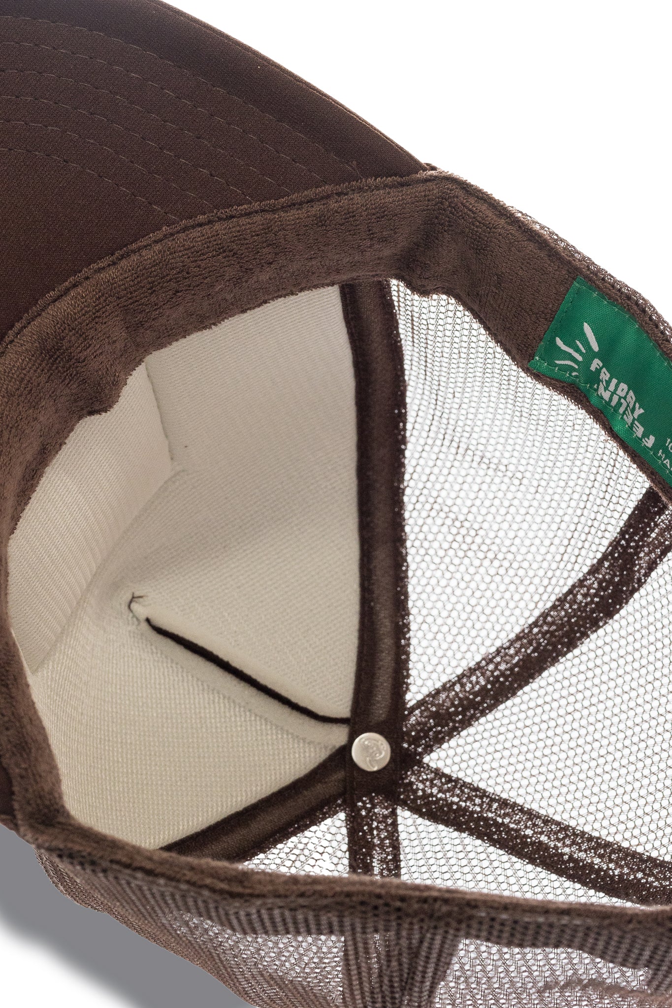 Stay Wild Trucker Hat in Brown